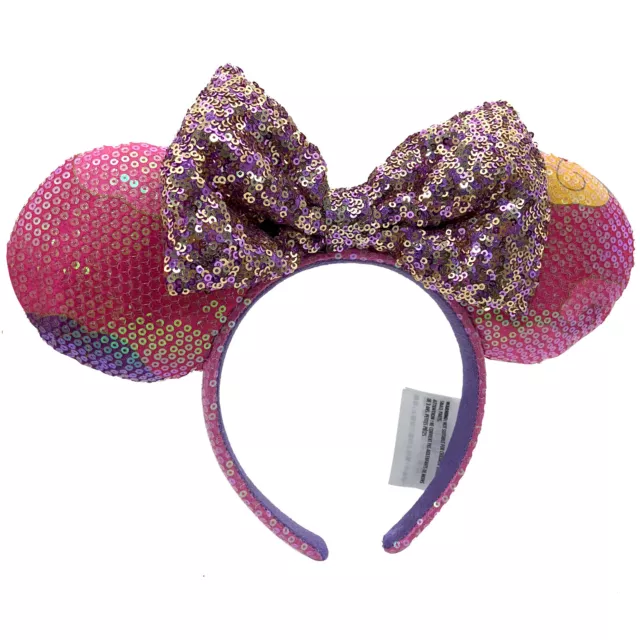 Disney Parks Chinese New Year Headband Ears Mickey NWT Pink Sequin SHDR 2021