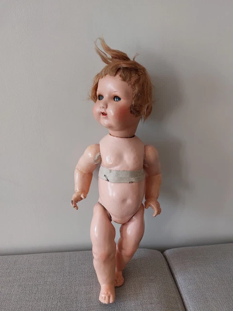 ANCIENNE POUPÉE JUMEAU DEP 8 44 cm no SFBJ Unis France Steiner Bru EUR 169,00 - FR