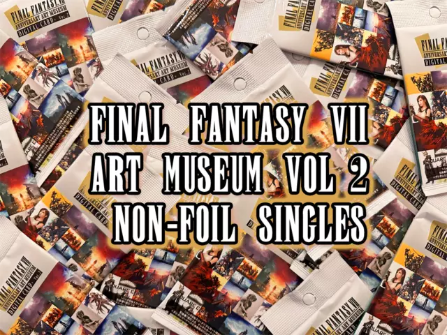 Final Fantasy VII Anniversary Art Museum Vol. 2 *NON-FOIL* Singles Trading Cards