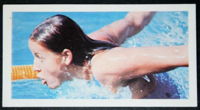 Swimming    Kornelia Ender   East Germany  GDR   Photo Card  CD13