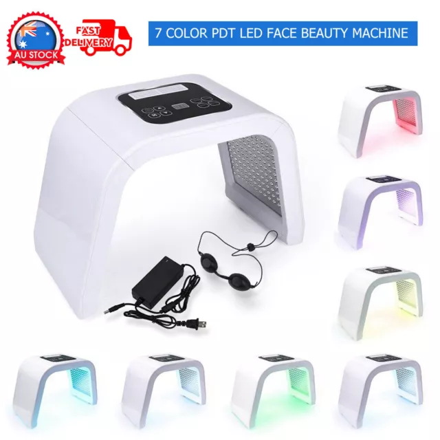 7-Color PDT LED Light Photodynamic Anti Aging Facial Beauty Rejuvenation Machine