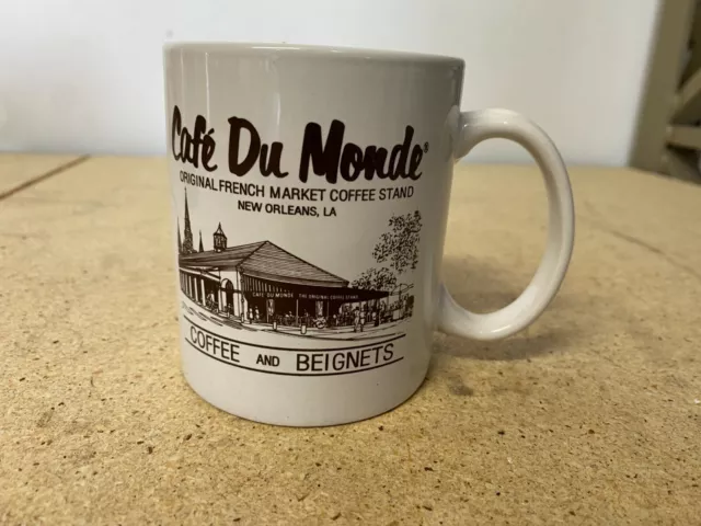 Café Du Monde’ Coffee Mug New Orleans Bourbon Street Louisiana Coffee Tea Cup