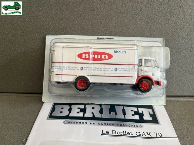 Miniature Camion Berliet GAK Moutarde De Dijon - NOREV 1/43e - CL6911 - NEUF