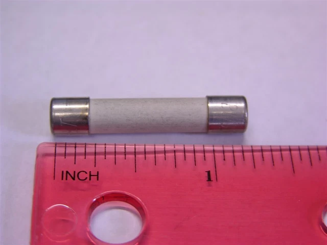 5 Bussmann ABC-12 12A 250V Fast Acting 1/4" x 1 1/4" Ceramic Cartridge Fuses 5 Bussmann ABC-12 12A 250V Fast Acting 1/4" x 1 1/4" Ceramic Cartridge Fuses