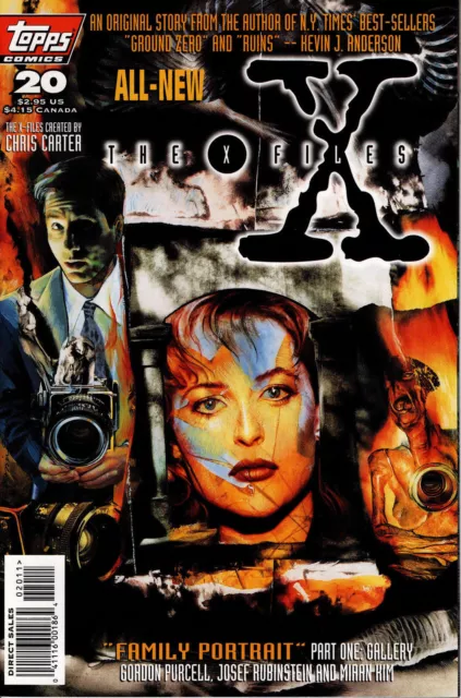 The X-Files #20 Direct Sales Edition Nm+ First Print 1995 Topps Comics