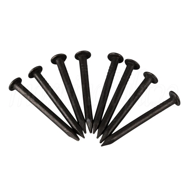 50PCS Round Archaize Pure Copper Rivets Screw Tacks Nails Hardware 18x1.3mm