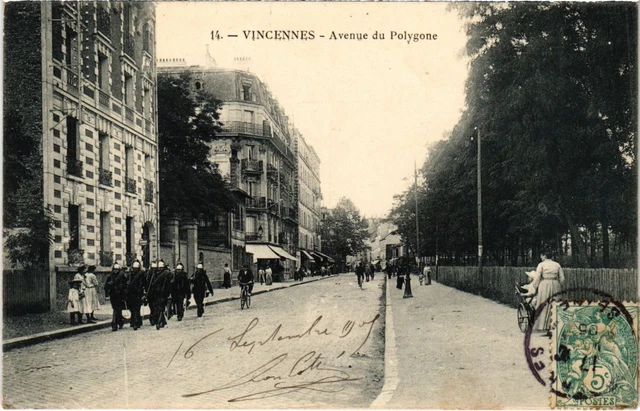 CPA AK Vincennes Avenue du Polygone FRANCE (1283175)