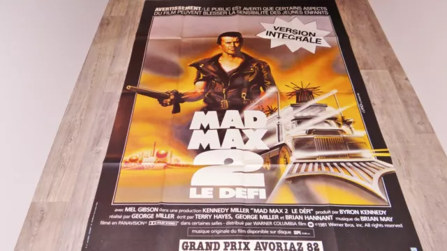 MAD MAX 2  ! mel gibson affiche cinema