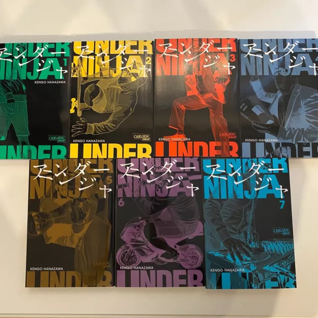 Under Ninja Manga - Band 1-7 - Kengo Hanazawa - Carlsen