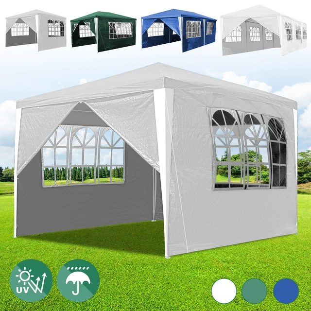 Pavillon 3x3-3x9m Partyzelte Messestand Festzelt Polyethylen Partyzelt Hochzeit