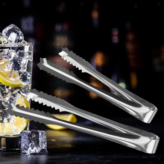 Genware - Pinza Per Ghiaccio In Acciaio Inox 18/0, 17,8 Cm - Foto 1