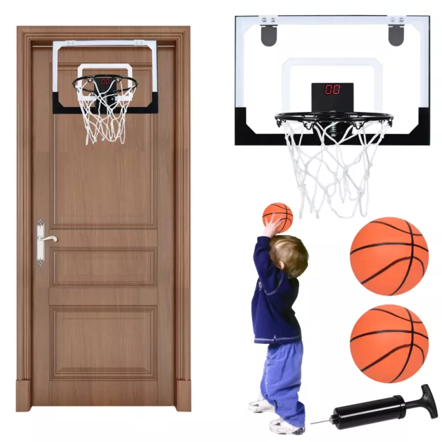 Mini Basketballkorb für Zimmer mit Ball Tür Basketballkorb Kinder Basketball Set