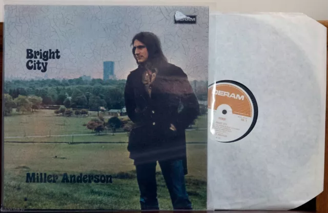 MILLER ANDERSON - "Bright City" (Deram) UK  1971 - RARE ORIGINAL EX-KEEF HARTLEY