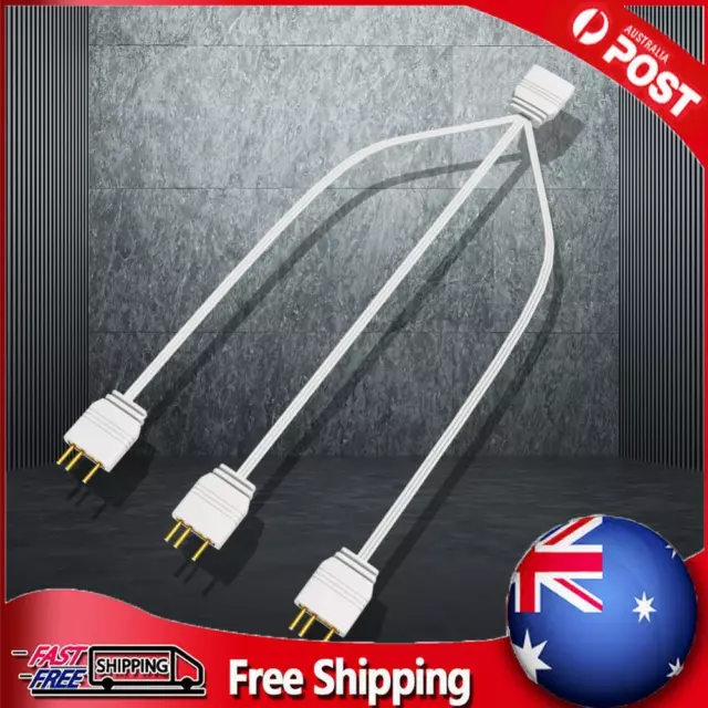 ARGB Splitter 5V 3PIN Connector Adapter Cable 33.5cm for Computer Chassis Memory
