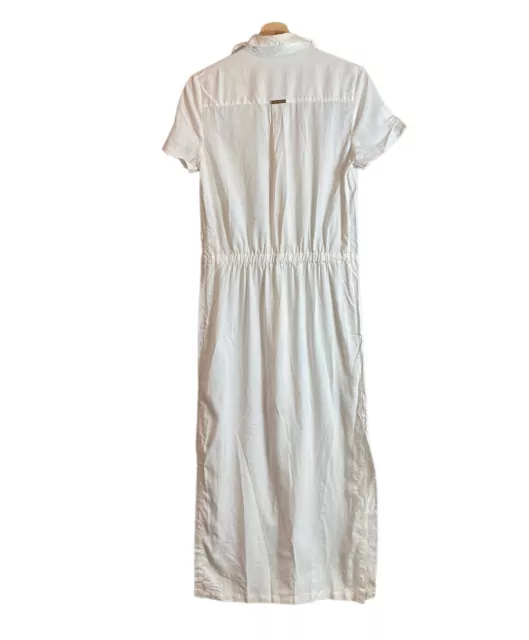 Heidi Klein Button Down Lyocell Dress Sz xs Pre Owned 3