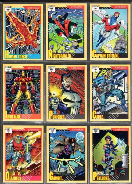 1991 Marvel Universe Series II Impel Trading Cards - Complete your set