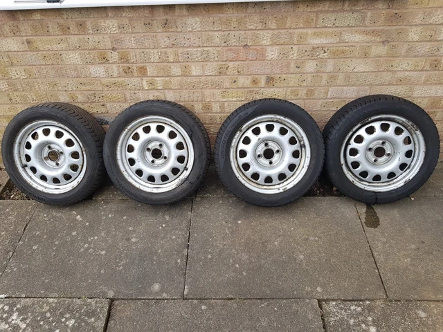 VW GOLF MK2 g60 steel wheels £400.00 - PicClick UK