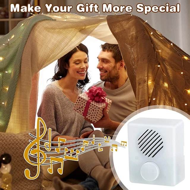 16M SOUND BOX for Stuffed Animals, 960 Seconds Push Button Sound Box