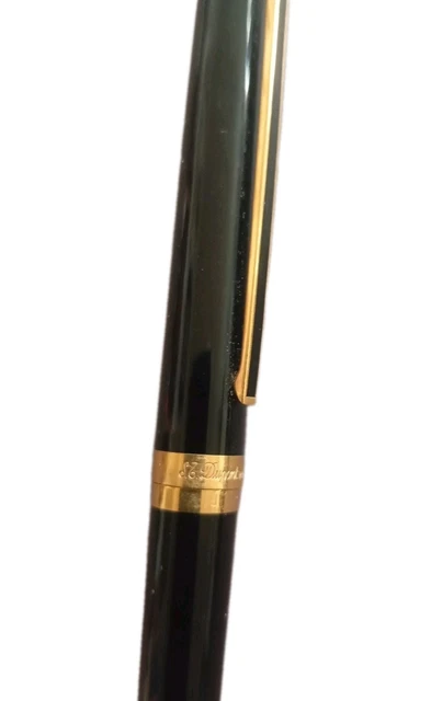 Stylo Plume ST DUPONT Paris – Plaqué Or 18K, Modèle Numéroté (occasion, Très Bon état)