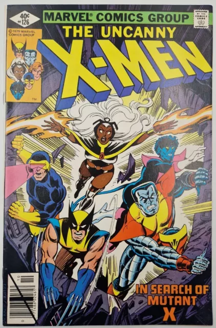 Uncanny X-men #126 KEY 1st Full App Proteus (Marvel 1979) NM-