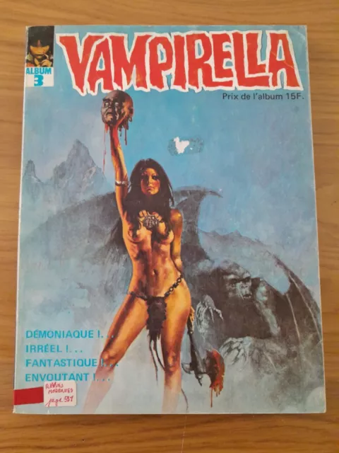 Album Vampirella   N°3  Publicness   1971  Be   (8-9-10)