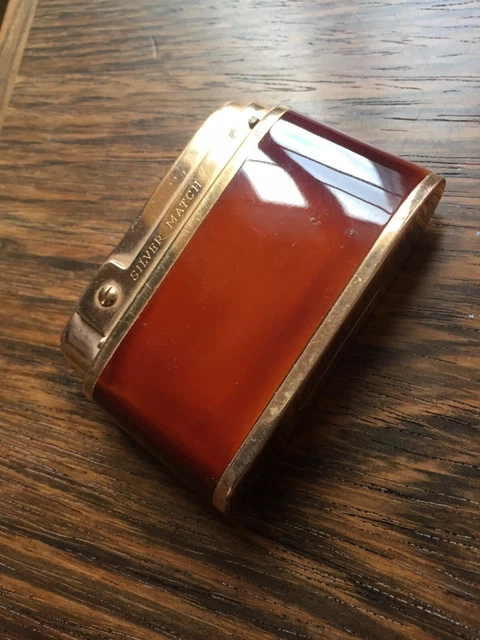 Briquet vintage Silver Match