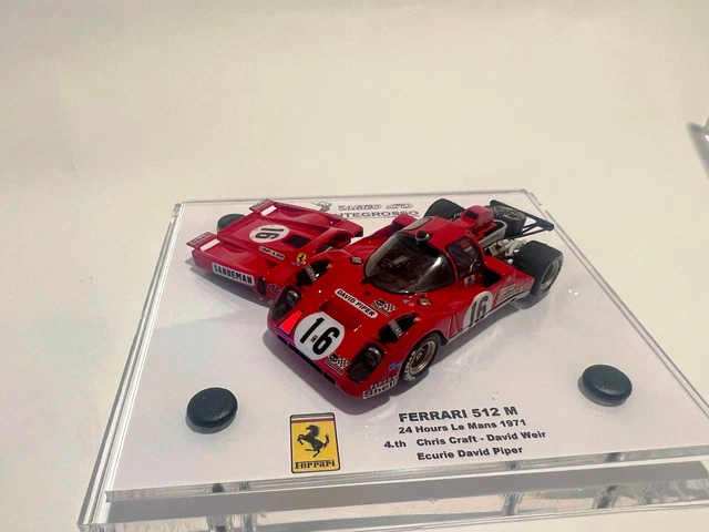 Ferrari 512M 4° Le Mans 1971 - scale 1/18th 1970-1974 24H LE MANS MOTORSPORTS