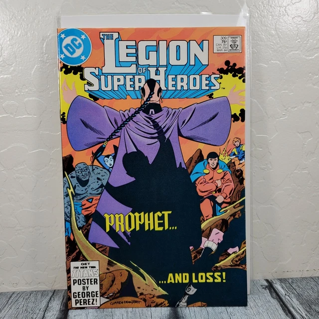 DC Comics The Legion Of Super Heroes #309 1983 Vintage Comic Book Sleeved