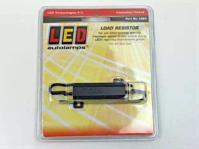 1 Led Autolamps LR24 Dummy Load Ballast Resistor for Led Indicator 24V Circuits