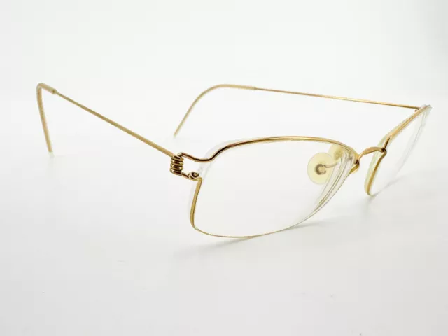 Lindberg Gismo Air Titanium Eyeglasses FRAMES 40[]20-145 PGT Polished Gold I810