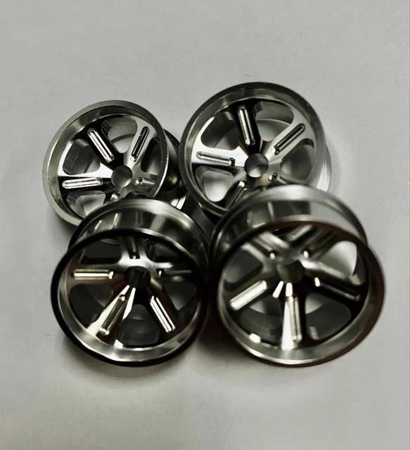 TAMIYA MINI 4WD Alumite Wheels CNC Precision Gray Set 4 [Age 13+] £84. ...