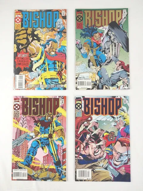 Bishop #1-4 Complete Foil Set Limited Series NM (1994 Marvel Comics) 1 2 3 4 Lot