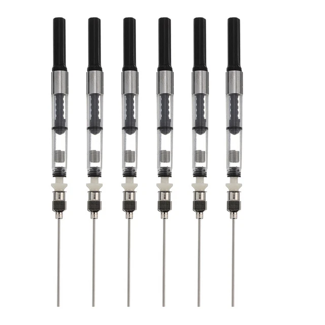 6 Pcs Konverter Für Füllfederhalter Plastik Student Federfüller Tintenabsorber