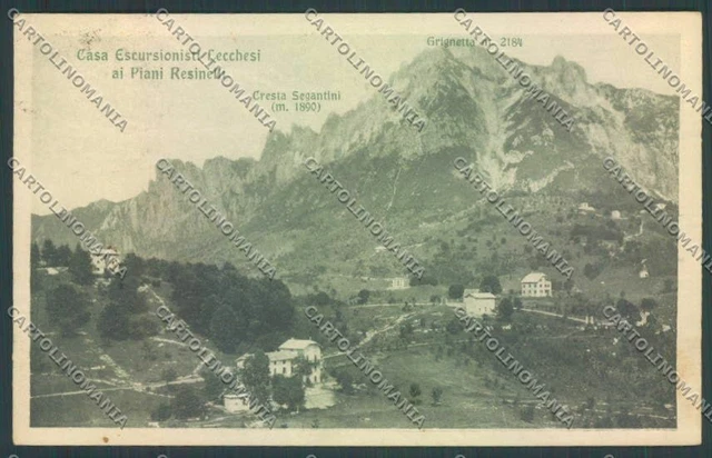 Lecco Piani Resinelli cartolina LQ4772