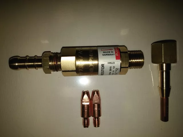 Hho & H2 Flashback Arrestor & Filter + 5 Injectors As Torch Gun. Made In Germany