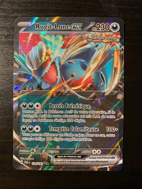 Carte Pokémon Rugit-Lune ex 162/131 de la série Évolutions