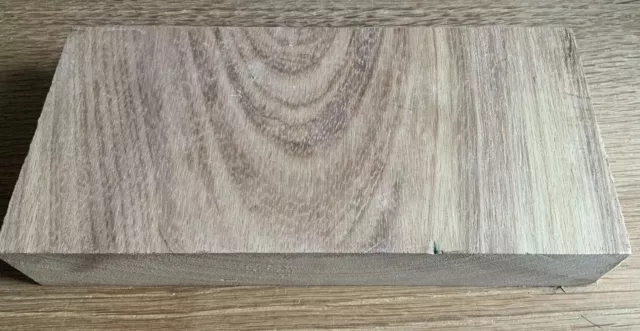 Iroko Hartholz Holz abgeschnitten 26 x 12 x 4,5 cm - Holz zum Selbermachen Handwerk 920