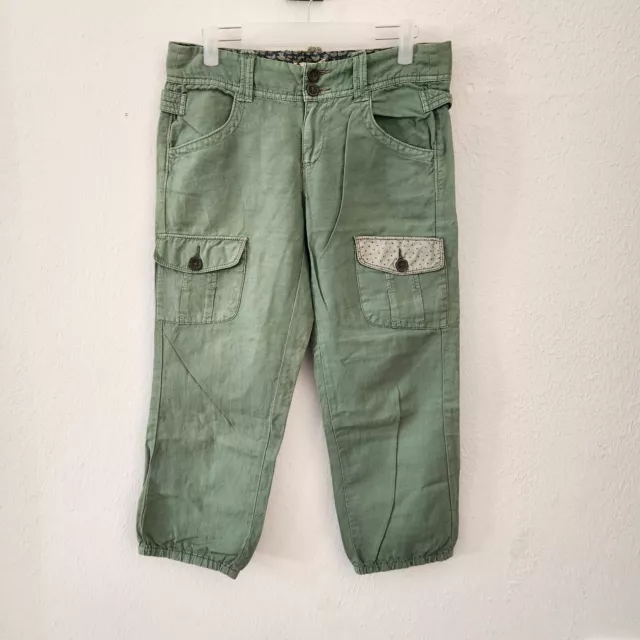 Anthropologie Hei Hei Crop Cargo Pants Size 4