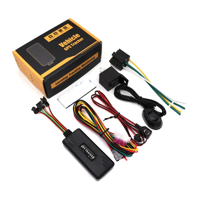 4G VEHICLE 8PIN GPS Real-time Tracker Car Alarm Tracking Locator Device ...