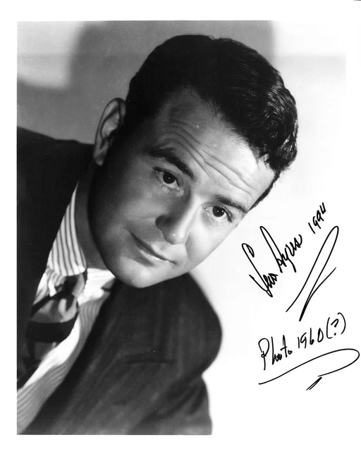 Lew Ayres Actor Signed Autograph 8 x 10 Photo PSA DNA j2f1c