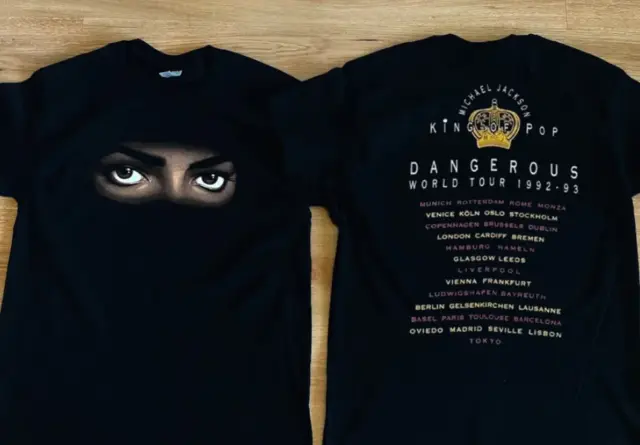 Michael Jackson Dangerous World Tour 1992-93 Unisex T-Shirt