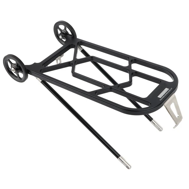 Front Wheel Stopper Bikes, Rear Carrier Block, Wide Wheel Stabilizer