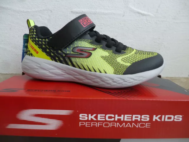 Skechers sneaker ragazzi sneaker scarpe sportive scarpe basse verdi nuove! 3