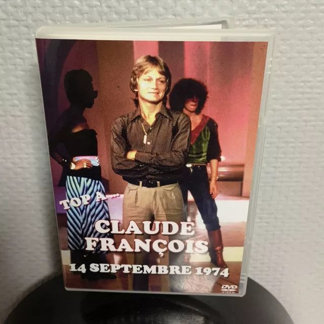 DVD Top À Claude François - 14/09/1974 (France Gall, Michel Sardou, Bécaud...)