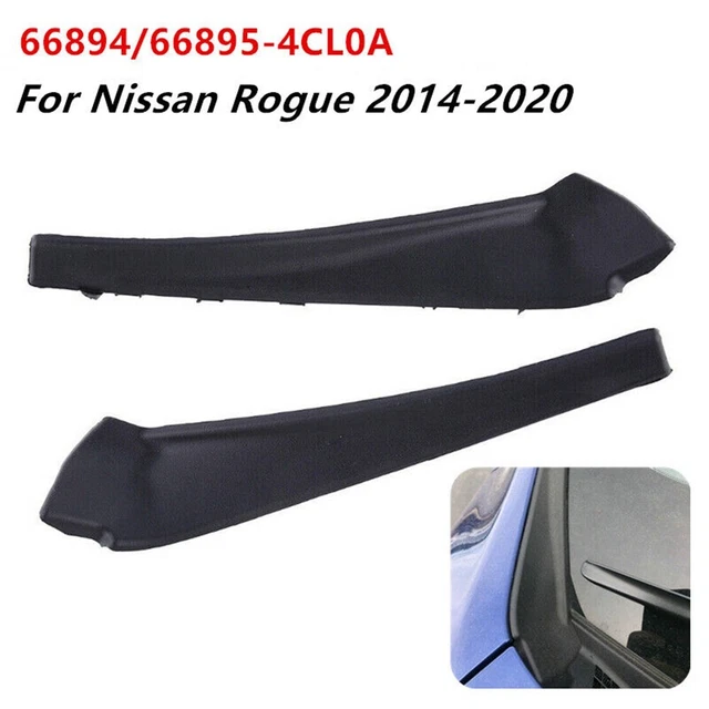 Ricambio Barra Prolunghe Pezzo Pratico Nero Per Nissan Rogue 2014-2020