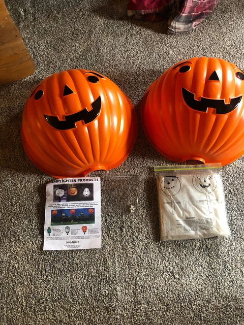 Shamrock Jack O'Lantern Lamp Light Cover Halloween