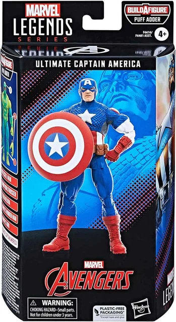 Marvel Legends Comics 6" Figure BAF Puff Adder - Captain America IN STOCK