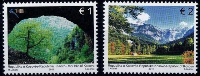 Kosovo Stamps 2011. EUROPA CEPT. Forests. Set MNH