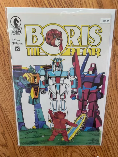 Boris The Bear #2 1986 High Grade 9.0 Dark Horse Comic Book B90-19