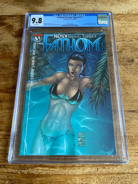 Fathom Preview Special #1 Image/Top Cow 1998 CGC 9.8 - KEY ISSUE 1st App Fathom